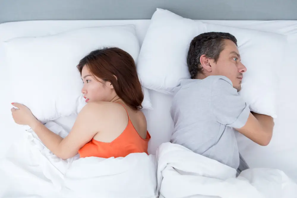 Man consulting a sexual wellness doctor for improving sexual performance and lasting longer in bed